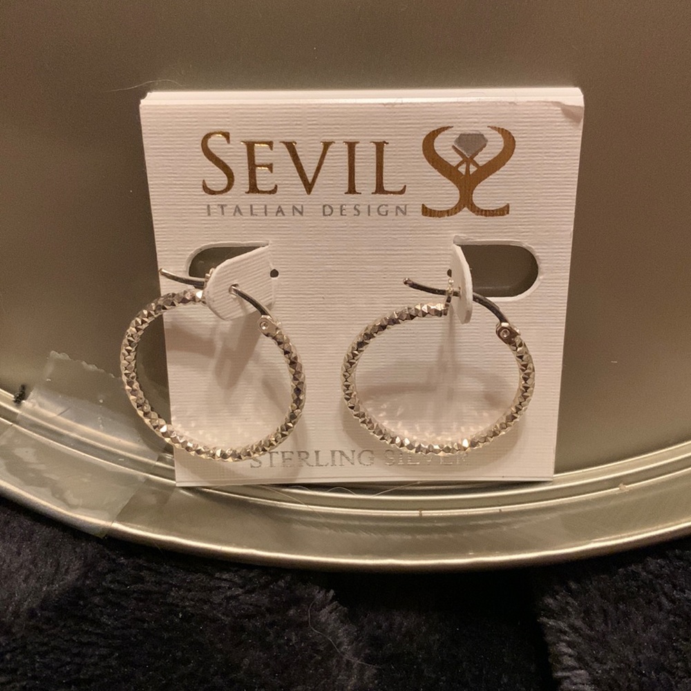 Sevil earrings 925 sterling silver